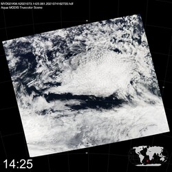 Level 1B Image at: 1425 UTC