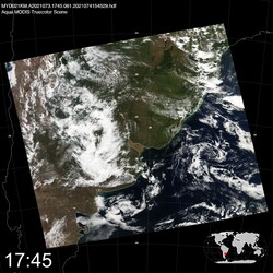 Level 1B Image at: 1745 UTC