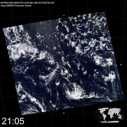 Level 1B Image at: 2105 UTC