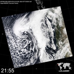 Level 1B Image at: 2155 UTC