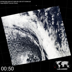 Level 1B Image at: 0050 UTC