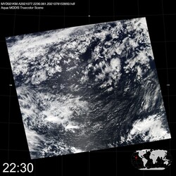 Level 1B Image at: 2230 UTC