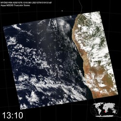 Level 1B Image at: 1310 UTC