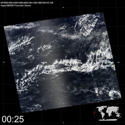 Level 1B Image at: 0025 UTC