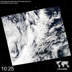 Level 1B Image at: 1025 UTC