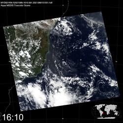 Level 1B Image at: 1610 UTC