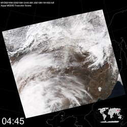 Level 1B Image at: 0445 UTC