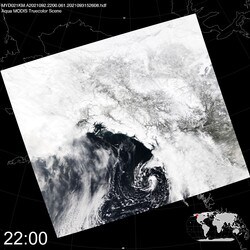 Level 1B Image at: 2200 UTC