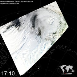 Level 1B Image at: 1710 UTC