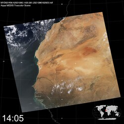 Level 1B Image at: 1405 UTC