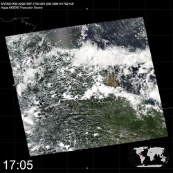 Level 1B Image at: 1705 UTC