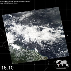 Level 1B Image at: 1610 UTC