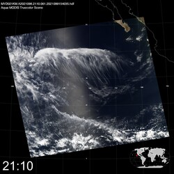 Level 1B Image at: 2110 UTC