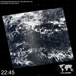 Level 1B Image at: 2245 UTC