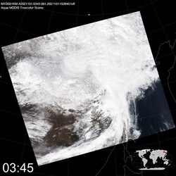 Level 1B Image at: 0345 UTC