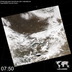 Level 1B Image at: 0750 UTC