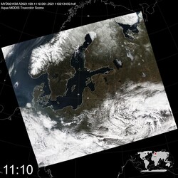 Level 1B Image at: 1110 UTC