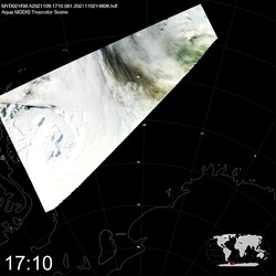 Level 1B Image at: 1710 UTC