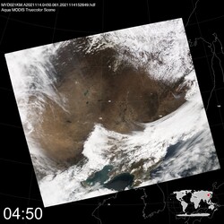 Level 1B Image at: 0450 UTC