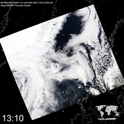 Level 1B Image at: 1310 UTC