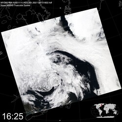 Level 1B Image at: 1625 UTC