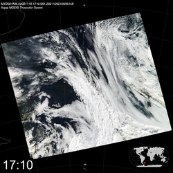 Level 1B Image at: 1710 UTC