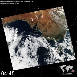 Level 1B Image at: 0445 UTC