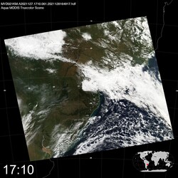 Level 1B Image at: 1710 UTC