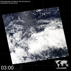 Level 1B Image at: 0300 UTC