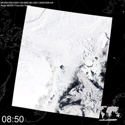 Level 1B Image at: 0850 UTC