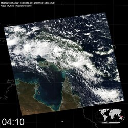 Level 1B Image at: 0410 UTC