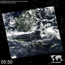 Level 1B Image at: 0550 UTC