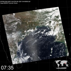 Level 1B Image at: 0735 UTC