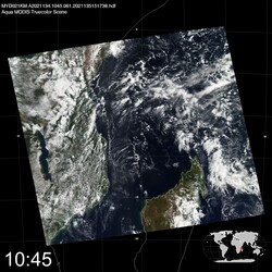 Level 1B Image at: 1045 UTC