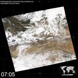 Level 1B Image at: 0705 UTC