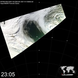 Level 1B Image at: 2305 UTC