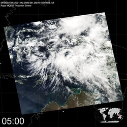 Level 1B Image at: 0500 UTC