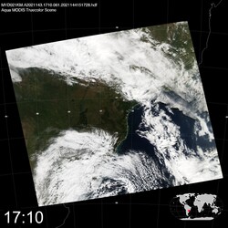 Level 1B Image at: 1710 UTC