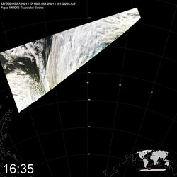 Level 1B Image at: 1635 UTC