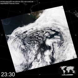 Level 1B Image at: 2330 UTC