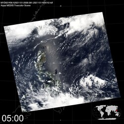 Level 1B Image at: 0500 UTC