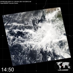 Level 1B Image at: 1450 UTC