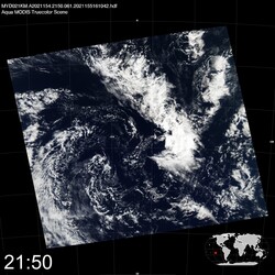 Level 1B Image at: 2150 UTC