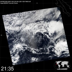 Level 1B Image at: 2135 UTC