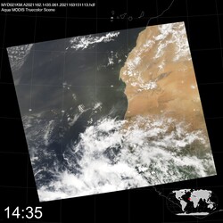 Level 1B Image at: 1435 UTC