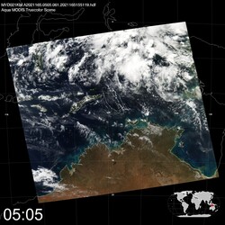 Level 1B Image at: 0505 UTC