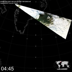 Level 1B Image at: 0445 UTC