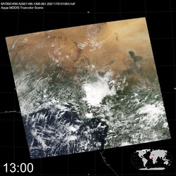 Level 1B Image at: 1300 UTC