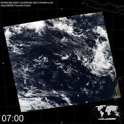 Level 1B Image at: 0700 UTC