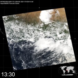 Level 1B Image at: 1330 UTC